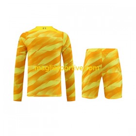 Completo Calcio Liverpool Portiere Bambino Divisa Terza 2023-2024 ML